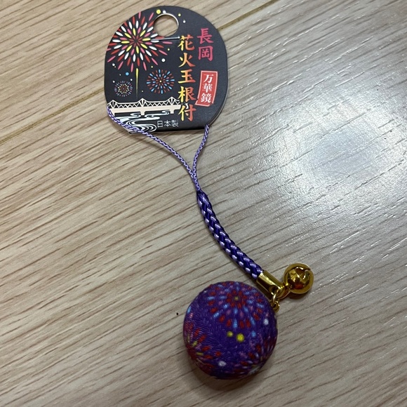 Niigata Prefecture Japan Souvenir Netsuke  Mini Kaleidoscope  Nagaoka Fireworks - Picture 1 of 7